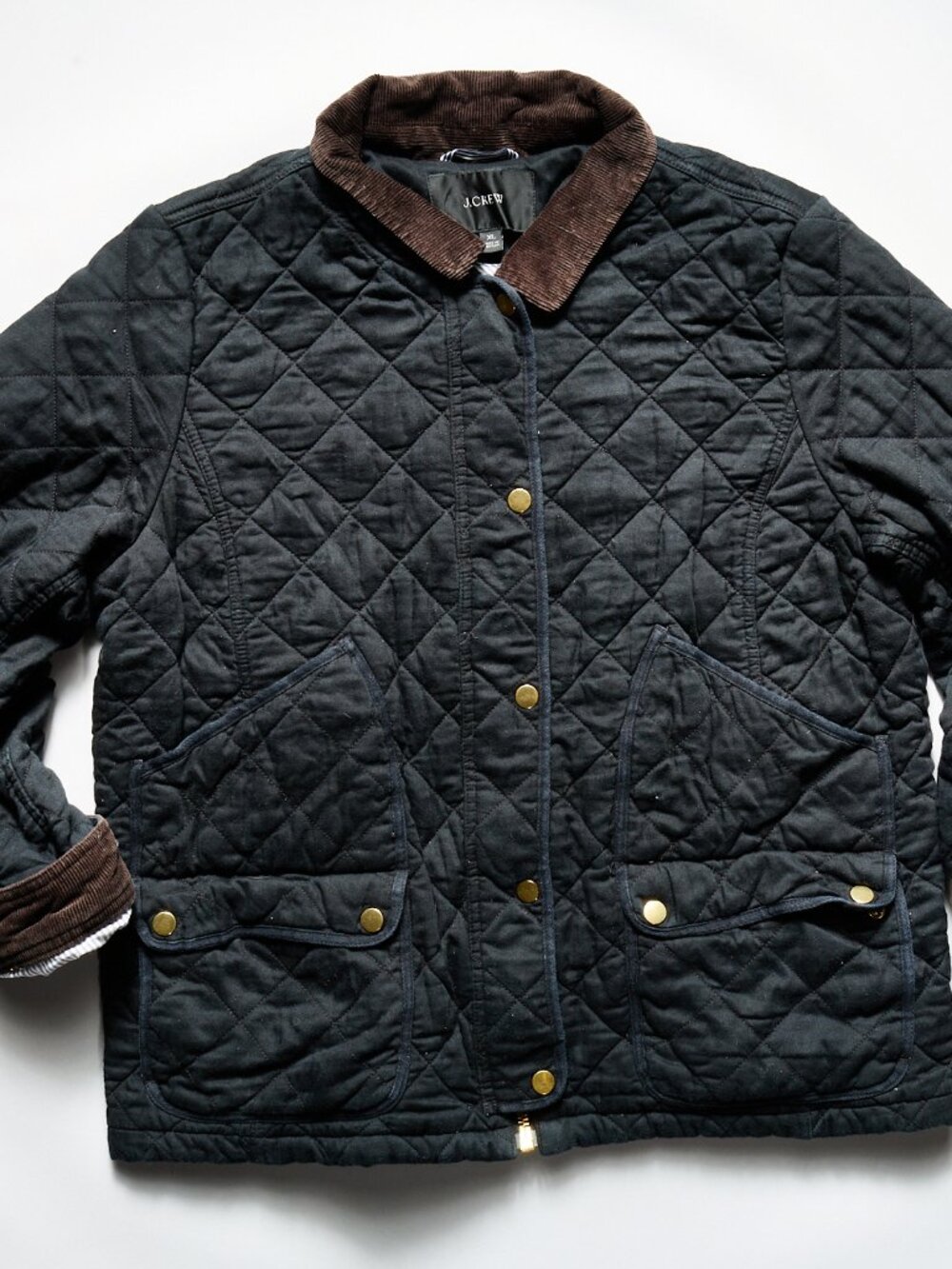 J.CREW QUILTED BARN JACKET